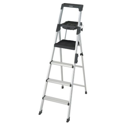 UPC 044681200557 product image for Lightweight Alum. Folding Step Ladder - 6 ft. | upcitemdb.com