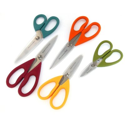 KitchenAid Kitchen Shears with Blade Covers - Set of 5.  Ends: Jan 27, 2012 7:14:00 PM CST
