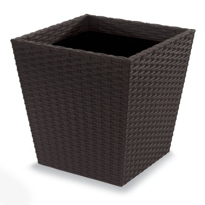 Pacific Rattan Keter Resin Planter