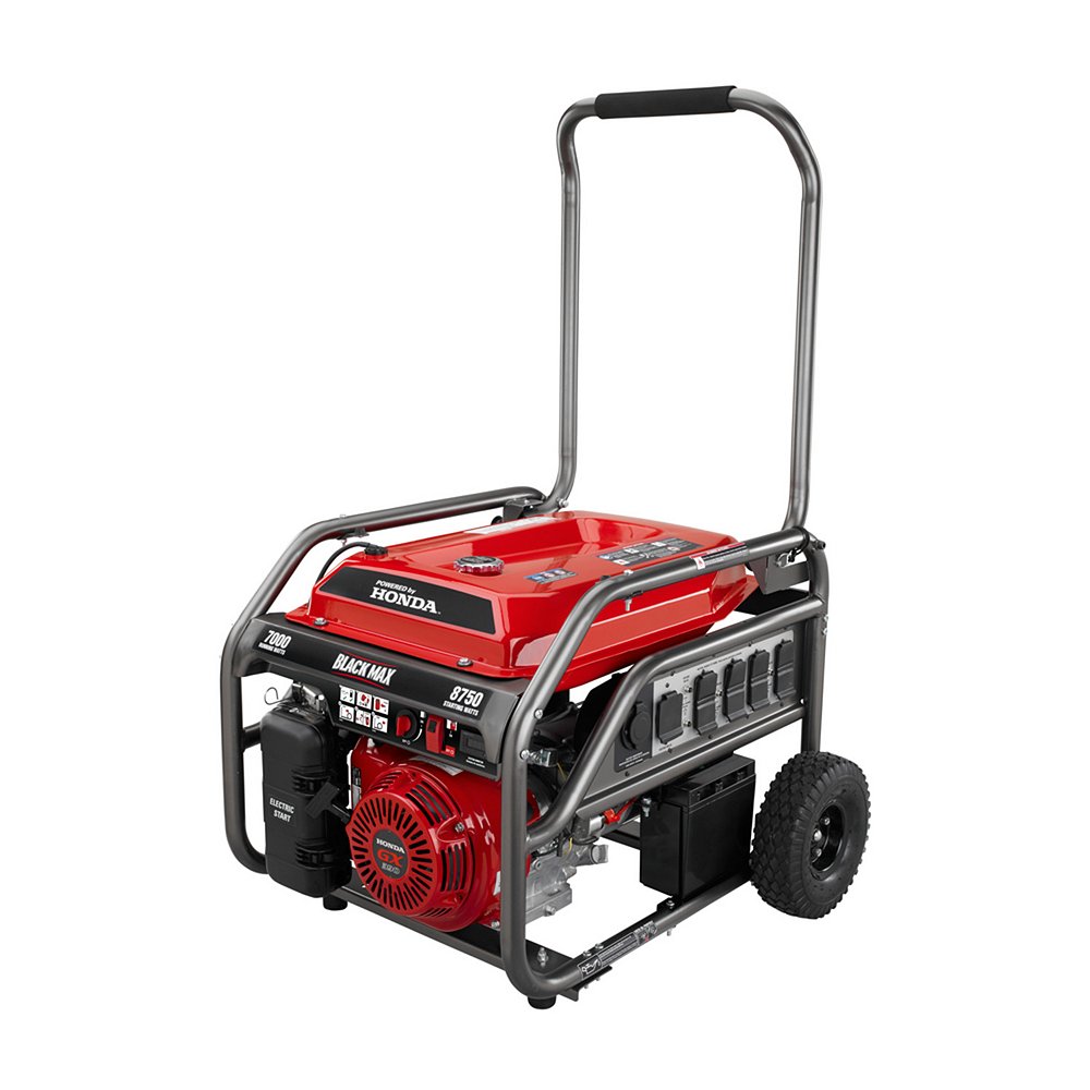 Honda black max 7000 watt portable generator #3