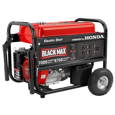 Black Max 7,000 Watt Portable Generator.  Ends: May 22, 2013 11:00:00 PM CDT