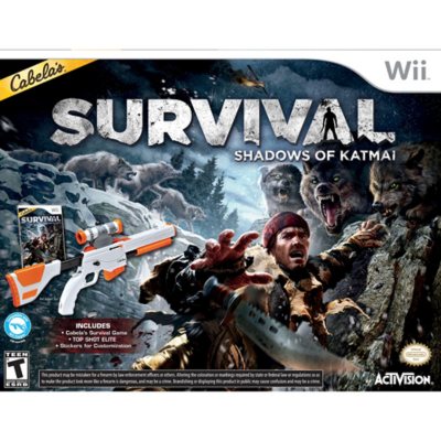 Cabela's Survival: Shadows of Katmai W/Gun - Wii