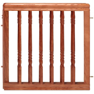 UPC 048267015559 product image for Evenflo Home Decor Walk-Thru Gate, Dark Auburn | upcitemdb.com