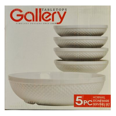 Hobnail Pasta - 5 Pc.  Ends: May 20, 2013 3:30:00 PM CDT