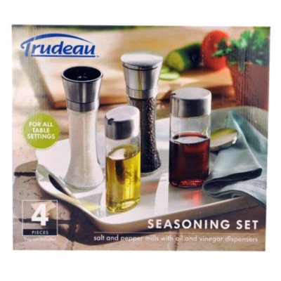 Trudeau Seasoning Set - 4 Piece.  Ends: Jan 27, 2012 11:48:00 PM CST