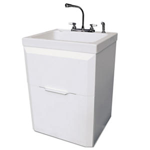 Sinkhole on Quality Craft Laundry Cabinet And Sink  Click To Enlarge