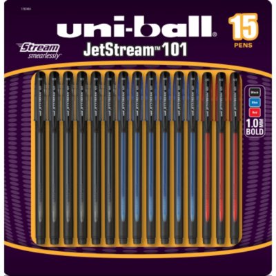 Uni-Ball Jetstream 101 - Assorted Colors - 12 ct.