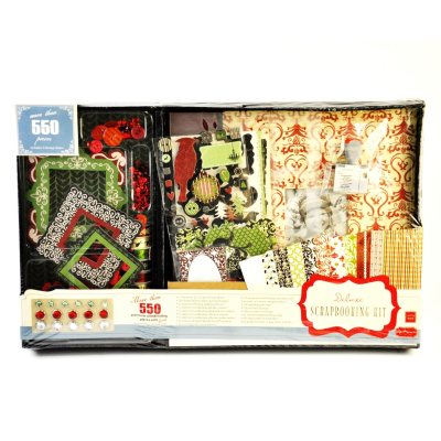 Chatterbox  XL Scrapbooking Kit - Over 550 Pieces