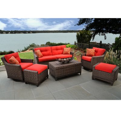 Metro Deep Seating Patio Set - 6 pc.