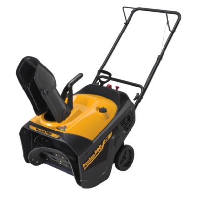 Poulan Pro  21-Inch 136cc Storm Force OHV Gas Powered Single Stage Snow Thrower.  Ends: May 16, 2012 8:00:00 AM CDT