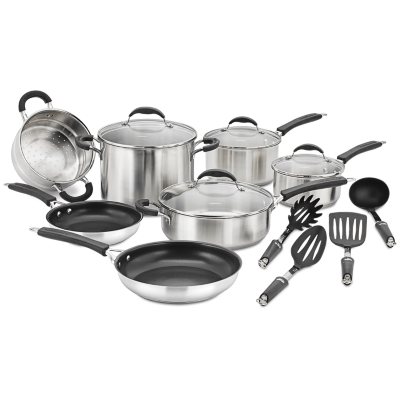 Cuisinart Classic Stainless Cookware Set - 15 pcs.