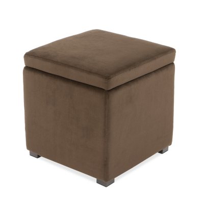 Avenue Six Storage Cube with Tray - Chocolate