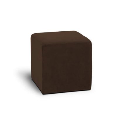 Avenue Six Detour 17" Square Cube - Chocolate