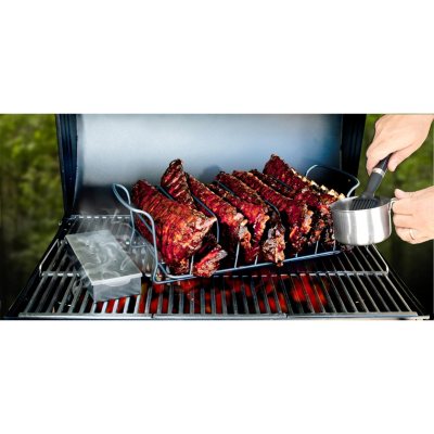 Backyard Classic Professional Rib Rack Kit - 4 Pc.