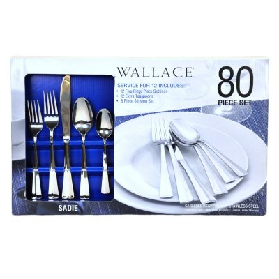 Wallace 80 pc. Flatware Set - Sadie