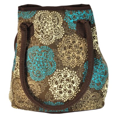 Fit & Fresh Insulated Designer Lunch Bag Set - Teal Floral