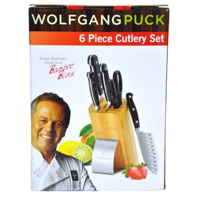 Wolfgang Puck 6 pc. Cutlery Set - Black