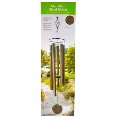 Russco Outdoor Windchimes - Medallion Bronze