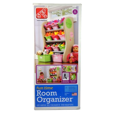 Step2 Fun Time Room Organizer - Hot Pink/Green/Soft Pink
