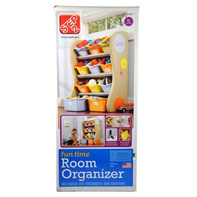 Step2 Fun Time Room Organizer - Yellow/Orange/Blue