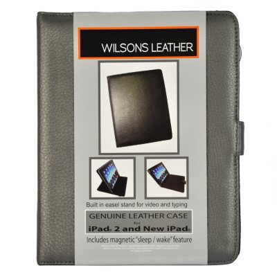 Wilsons Leather iPad Case - Pewter