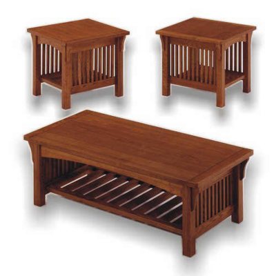 Adams Coffee Table and Two Side Tables