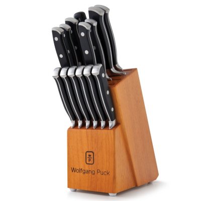 Wolfgang Puck Japanese Steel Cutlery Set - 15 pc..  Ends: Jan 27, 2012 11:41:00 PM CST