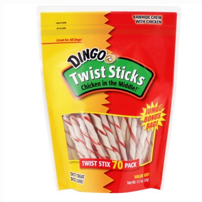 Dingo Twist Sticks - 70 ct.