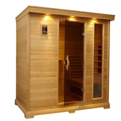 LifeSmart 4-Person DLX Infrared Sauna