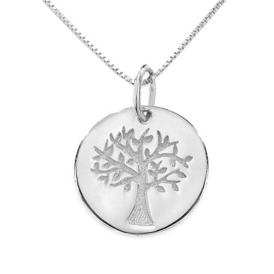 Love, EarthÂ® Tree of Life Pendant in 14K White Gold