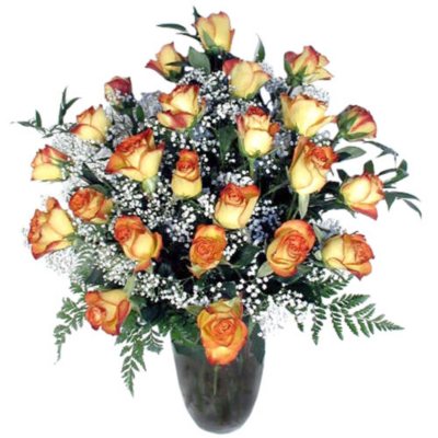 Rose Bouquet - Bi-Color - 2 Dozen
