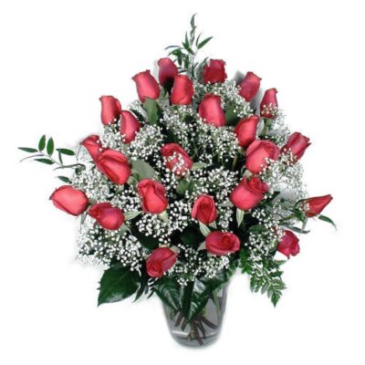 Rose Bouquet - Hot Pink - 2 Dozen