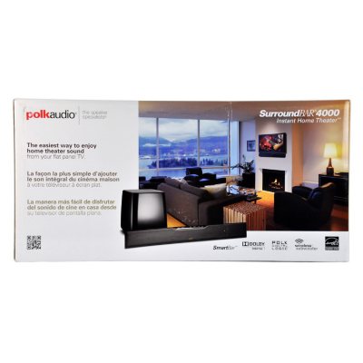 Polk Audio SurroundBar Virtual Surround Speaker Bar with Wireless Subwoofer