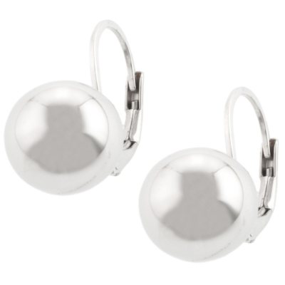 10Mm Sterling Silver Ball Earrings.  Ends: May 25, 2013 12:00:00 PM CDT
