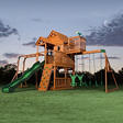 Skyfort Cedar Play Set with Slide