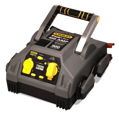 Stanley 450 Amp Jump Starter With Compressor