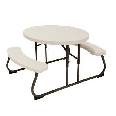 UPC 081483801988 product image for Lifetime Children's Oval Picnic Table (Almond) | upcitemdb.com