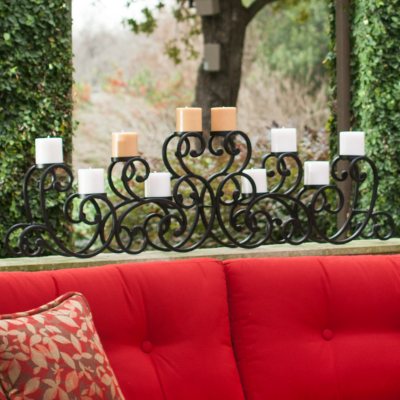 Scroll Candle Holder