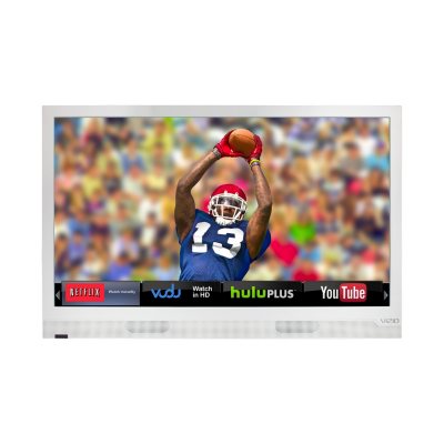 24" VIZIO 1080p Razor LED Smart HDTV – White