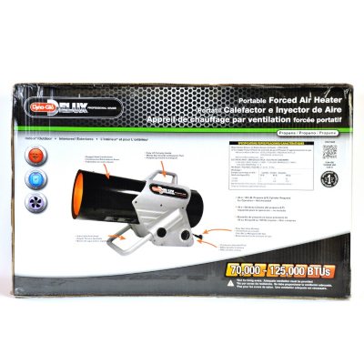 Dynaglo Delux Heater Lp 70-125K Btu