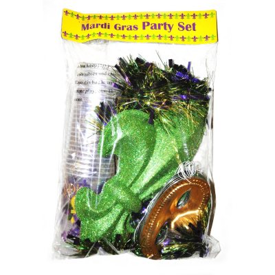 Mardi Gras Party Pack - 54 ct.