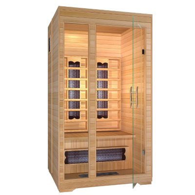 Ironman 2-Person Regal Sauna w/In-floor Radiant 