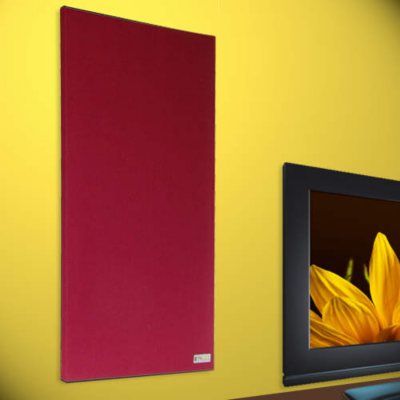 Acoustic Panels - 24" x 40" - 4 pk. - Burgundy