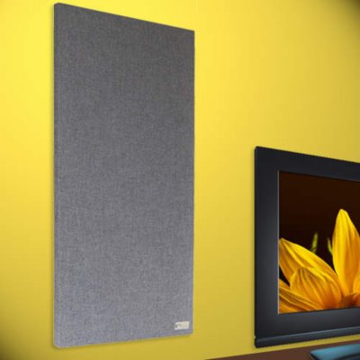Acoustic Panels - 24" x 40" - 4 pk. - Gray