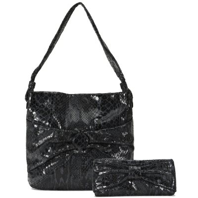 Orvieto by Estel Park Serpente Retro Leather Handbag.  Ends: May 16, 2012 3:51:00 PM CDT