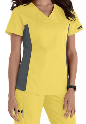 Cherokee Flexibles crossover scrub top.