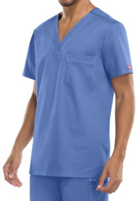 Dickies Medical Uniforms Flora and Foliage print scrub top Scrubs and Beyond
