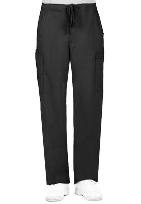 Healing Hands Blue Label Men's Dylan Scrub Pants - Black - 