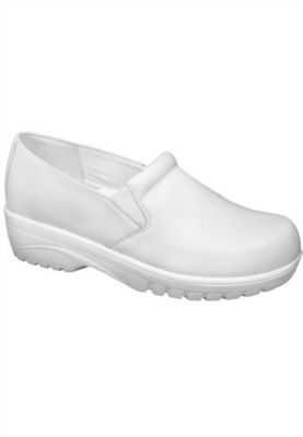 Cherokee Workwear Peacock Slip On Nursing Shoes - White - 10