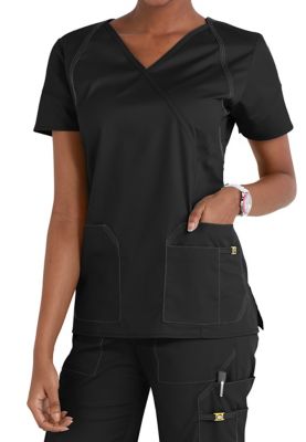 WonderWink 7 Flex Crossover Scrub Tops Scrubs Beyond